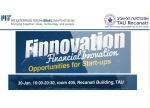 Finnovation - Financial Innovation: Opportunities for Start-ups