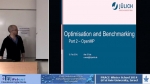 Optimisation and Benchmarking - OpenMP