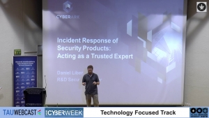 Incident Response of Security Products – Acting as a Trusted Expert