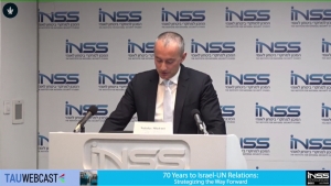 Mr. Nickolay Miadenov - 70 Years to Israel-UN Relations