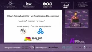 FSGAN: Photo-Realistic Model-Free Video Face Swapping and Reenactment (ICCV 2019)