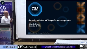 Security at Internet/ Large-Scale User’s Companies