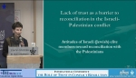 Lack of trust as a barrier to reconciliation in the Israeli-Palestinian conflict