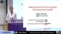 Making End-To-End Encryption Functional and Usable