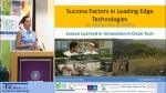 Success Factors in Leading Edge Technologies