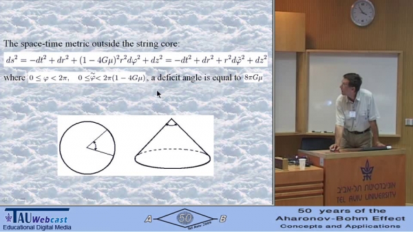 The AB effect and Some Topological Effects in Cosmology and Nanophysics