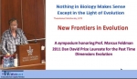 New Frontiers in Evolution - introduction and Greetings