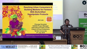 Reaching Urban Consumers &amp; Buliding Markets for Farmers with Biofortified Sweetpotato Products