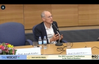 Prof. Ezekiel Emanuel in Conversation with Prof. Shai Lavi
