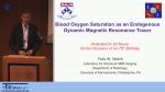 Blood Oxygen Saturation as an Endogenous Dynamic Magnetic Resonance Tracer