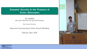 Semantic security in the presence of active adversaries