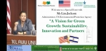 A Vision for Green Growth: Sustainability, Innovation and Partnership 
