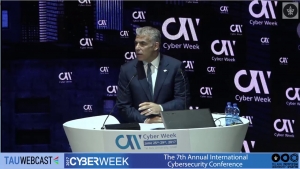 Yair Lapid at Cyberweek 2017