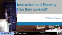 Innovation and Security - Can they co-exist?