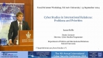 Cyber Studies in International Relations: Problems and Priorities