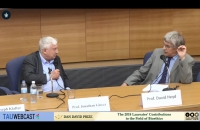 Prof. Jonathan Glover in Conversation with Prof. David Heyd
