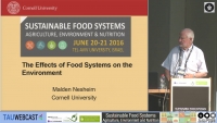 Effects of Food systems on the environment