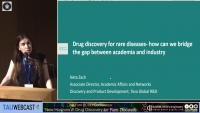 Drug discovery for rare diseases- bridging the gap between academia and industry