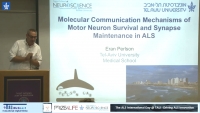 Molecular Communication Mechanism of Motor Neuron Survival and Synapse Maintenance in ALS