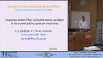 Aharonov-Bohm Effect and Anharmonic Oscillatorin Noncommutative Quantum Mechanicsa