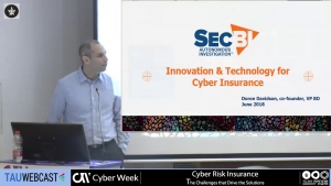 Innovation &amp; Technology for Cyber Insurance