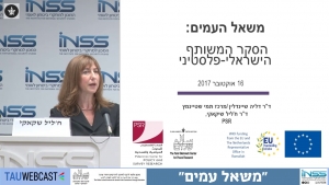 ד&quot;ר דליה שיינדלין: ממצאי סקרי &quot;משאל עמים&quot; וסקרי המכון למחקרי ביטחון לאומי